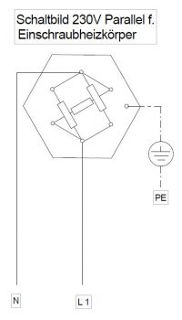 230V Parallel -Schaltung